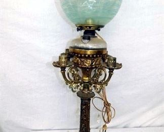 UNUSUAL VICT. PIANO LAMP 