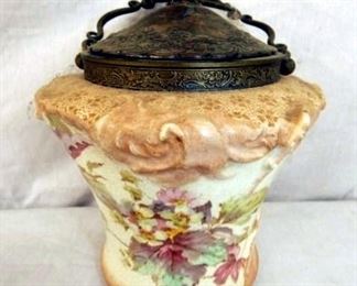 EARLY DOULTON BISCUIT JAR 