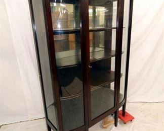 VIEW 2 W/ MIRROR BACK,CURVED GLASS SIDE PANELS 