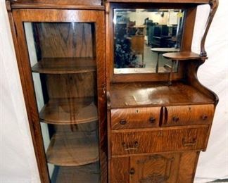 VIEW 2 W/MIRROR, CARVINGS 