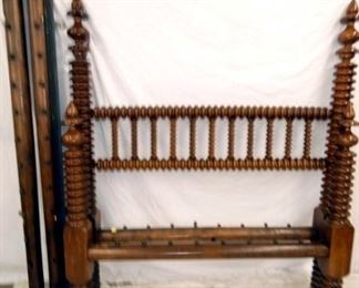 EARLY 1800'S CHERRY ROPE BED 