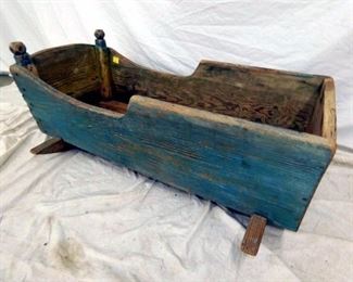 VIEW 2 W/ EARLY BLUE BUTTER MILK PAINT 