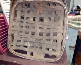 VIEW 2 EARLY TOBACCO BASKETS 