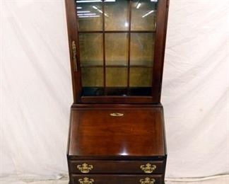 UNUSUAL SIZE SOLID MAH. QUEEN ANN SECRETARY 