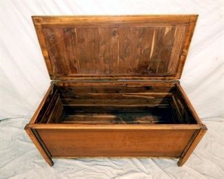 VIEW 2 INSIDE PRIM. BLANKET CHEST 