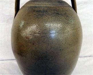4G. UNSIGNED JM HAYS POTTERY JUG 