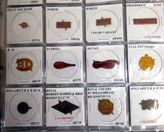 VIEW 3 SEV. RARE DIE CUT TAGS 