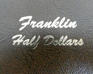 UNC FRANKLIN SILVER HALF DOLLARS 