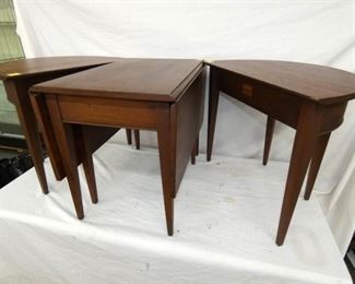 VIEW 4 DATED 1949 SOLID MAH. TABLES 