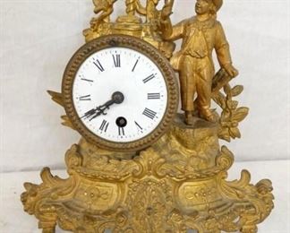 VICTORIAN FIGURAL PARLOR CLOCK 