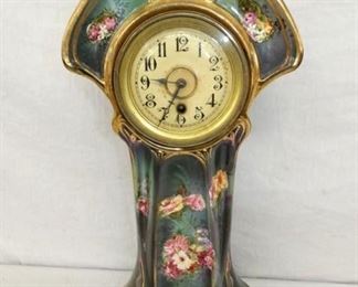 20IN ENGLISH PORC. PARLOR CLOCK 