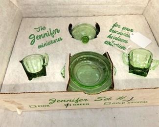 NOS MINI MOSSER BUTTER,CREAMER,SUGAR 