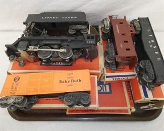 LIONEL TRAINS W/ BOXES 