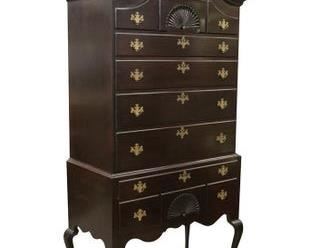 Queen Anne Mahogany highboy
