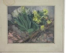 Olga Sears oil painting on board