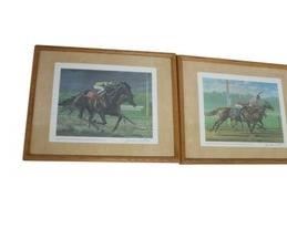 Jenness Cortez horse racing prints