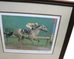 Jenness Cortez horse racing prints