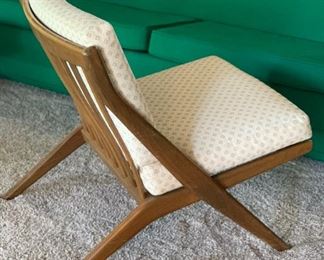 #1 Mid Century Modern Folke Ohlsson Scissor Lounge Chair	30x26x33in	HxWxD