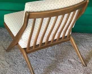 #2 Mid Century Modern Folke Ohlsson Scissor Lounge Chair	30x26x33in	HxWxD
