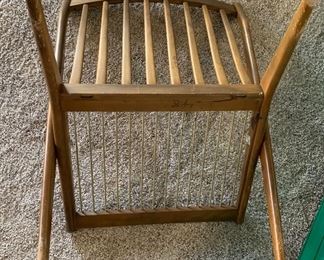 #2 Mid Century Modern Folke Ohlsson Scissor Lounge Chair	30x26x33in	HxWxD
