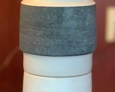 #1 MCM Marshall Studios Martz Pottery Lamp 40in H x 8in Diameter without Shade
#2 MCM Marshall Studios Martz Pottery Lamp 40in H x 8in Diameter without Shade