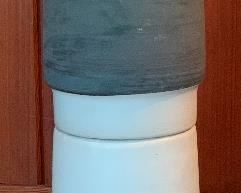 #1 MCM Marshall Studios Martz Pottery Lamp 40in H x 8in Diameter without Shade
#2 MCM Marshall Studios Martz Pottery Lamp 40in H x 8in Diameter without Shade