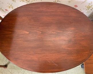 Walnut Side Table with Single Drawer	22x26x19	HxWxD
