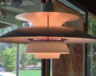Vintage UFO Hanging Pendant Lamp		
