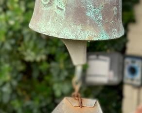 Jeff Cross Harmony Hollow Bronze Bells 24in Hang x 2inBell 3in Bell