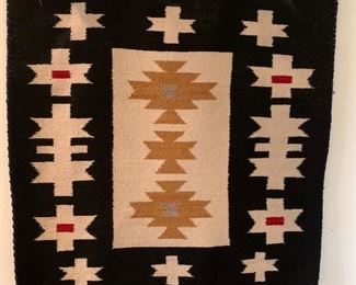 Hand Woven Navajo Rug #2	34x27	
