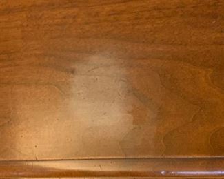 Antique Erskine-Danforth Hand Painted Burl 4 Drawer Dresser	36x44x20in	HxWxD
