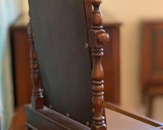 Antique Desk Top Vanity Mirror 24x20.5x9in HxWxD