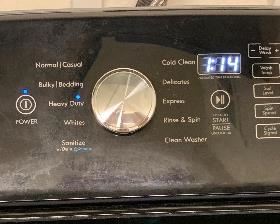 Kenmore Elite 6.2 cu. ft. Top-Load Washer w/ Quad Action Impeller - Metallic- 31633 44x29x30in HxWxD