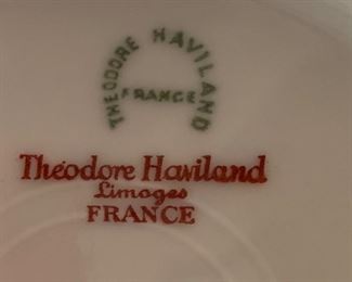 10pc Haviland France Limoges Bowls	7.25in Diameter	

