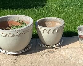 lots of ceramic pots