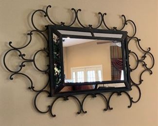 Wrought Iron Mirror	40in x 67in	
