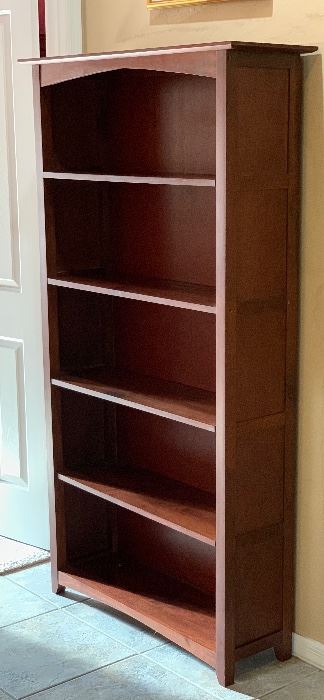 Cherrywood Bookshelf 72x39.5x13in HxWxD
