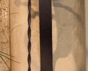 2 Rustic Metal Wall Mount Candle Holders PAIR		
