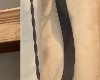 2 Rustic Metal Wall Mount Candle Holders PAIR		
