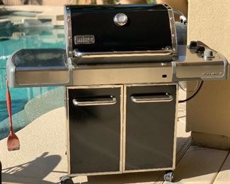 Weber Genesis Propane Grill	48x55x25in	HxWxD
