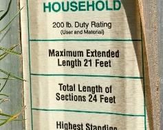 Keller Extension ladder		
