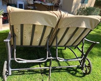 Mallin Patio Double Lounge Chair