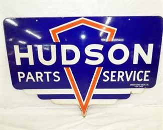 43X30 PORC. HUDSON PARTS SERVICE SIGN 