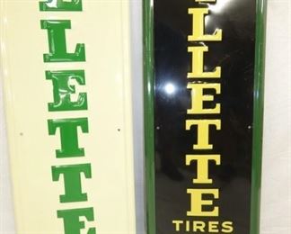 VIEW 3 BOTTOM EMB. GILLETTE TIRES SIGNS 