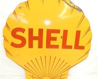 41IN. PORC. CLAMSHELL SHELL SIGN 
