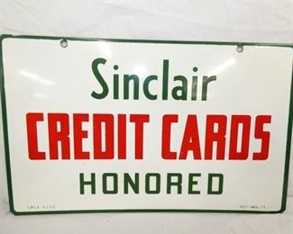 VIEW 3 OTHERSIDE SINCLAIR CARDS SIGN 