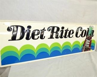 VIEW 3 LEFTSIDE DIET RITE COLA SIGN 