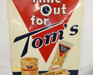 20X28 EMB. TIME OUT TOMS PEANUT SIGN 
