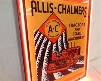 VIEW 2 CLOSEUP ALLIS CHALMBERS NEON 