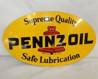 16X10 PENNZOIL MARQUEE SIGN 